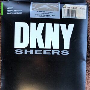 Vintage Donna Karan Dkny Sheers Hosiery Pantyhose PEBBLE 115 Sz M NWT Lot 2